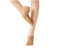 WJLYDM Chaussures de Danse Jazz Extensibles Marron Tan Noir Semelle antidérapante Chaussures Adultes Baskets for Filles Femmes(Tan,38)