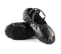 WJLYDM Chaussures De Danse Jazz for Enfants, Ballet Noires À Semelle Antidérapante, Baskets for Adultes, Adaptées Aux Filles Et Femmes, Tailles 23 45(35)