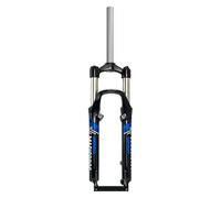 WJLYDM Fourche VTT 26 Pouces Compatible V-Brake et Freins à Disque, débattement de 110 mm, Suspension mécanique, dégagement Rapide, Pivot de 250 mm.(Black-B)