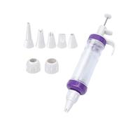 WJLYDM Kit de Presse à Biscuits, seringue pâtisserie, Pistolet crème pâtissière, Douilles, extrudeuse, Distributeur glaçage, Cuisson pour Faire des GâTeaux Et des Biscuits