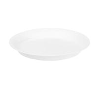 WJLYDM Lot de 3 soucoupes Rondes for Plantes, résistantes et durables, en Plastique Robuste, for l'intérieur l'extérieur. Décoration for la Maison(White-15x12cm)