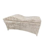 WJLYDM Matelas en Mousse De Forme Incurvé Salon de beauté Extension Cils incurvée Surmatelas lit Table Massage en Velours Matelas for Lit pour Salon De Beauté(Brown Set)