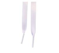 WJLYDM Ruban Lacets De Chaussures Satin Plats Femmes Baskets Bottes for Décoration Décontracté Shoestring(White,80cm)