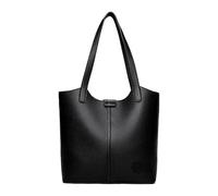 WJLYDM Sacs bandoulière for femmes, sacs à main et pochettes en cuir souple, messager for, poignée supérieure Pour Le Travail, Voyages, Shopping(Black)