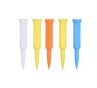 WJLYDM Tees de Golf 5 pièces Type Corne Matière Plastique Pointe à Faible Friction Côté Plat for Une Prise Facile Accessoire Stable