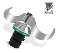 WJMY Couteau mélangeur pour Thermomix TM5/TM6, accessoires pour Thermomix, couteau à pétrir en acier inoxydable, mélange rapide, ne laisse pas de résidus de pâte