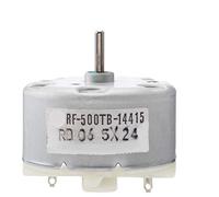 WJN-MOTOR, 1pcs Mini DC 1.5V-9V 5V 6V Moteur RF-500TB-14415 ronde moteur à courant continu 32mm Diamètre de haute qualité