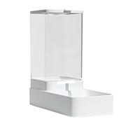 WJnflQN 3.8L Mangeoire Automatique pour Chien Et Chat Distributeur Croquettes Chat Automatique Distributeur Eau Chien PP Mangeoire par Gravité Couleur Aléatoire Water Feeder