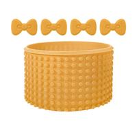 WJnflQN Bottes en silicone, housse de bouteille d'eau en silicone, avec nœud et boucles, protection du sol, gobelet de protection pour bouteille d'eau Hydro Sport Flask