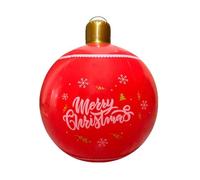 WJnflQN Boules de Noël gonflables géantes - En PVC - Décoration de Noël - Étanche - Décoration d'extérieur pour fête, salon, jardin, arrière-cour, balcon