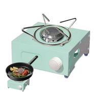 WJnflQN Brûleur à Gaz Portatif | Réchaud À Gaz Avec Gril Pour Cuisine En Plein Air,Brûleur De Cuisson De Table | Pour Camping Randonnée Cuisine Terrasse Plan de Travail Plage Camping-Car