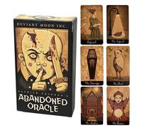 WJnflQN Cartes Oracle Débutants,Jeu de 52 Cartes Divinatoires Ludiques - Jeu de sur la Destinée pour Chercheurs Spirituels Adolescents Adultes | Guidance Quotidienne Méditation Pratique