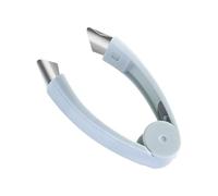 WJnflQN Épluche-Fraise Dénoyauteur | Outil Inox Pour Équeuter Les Fraises,Pince Ergonomique avec Manche, Ustensiles de Cuisine pour Préparer Tomates, Cerises, Pommes de Terre et Poivrons