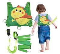 WJnflQN Harnais pour avec laisse, ceinture de traction pour - Harnais réglable en forme de dinosaure avec bracelet pour le camping, les loisirs, l'aéroport, le quotidien, le shopping