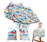 WJnflQN Housse De Caddie Pour Bébé | Protège-Caddie Pour - Couvre-Siège Bébé Léger et Portable pour Poussette et Chaise Haute