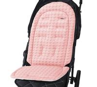 WJnflQN Insert de poussette | Housse de siège de poussette réversible - Tapis de poussette respirant Soutien de la tête et du corps pour toutes les saisons, plage, camping, voiture, extérieur, temps