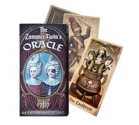 WJnflQN Jeu De Cartes Oracle pour Les Débutants,Jouet Classique pour Le Divertissement - Jeu Familial De Cartes Tarot De Collection | pour Hommes Femmes Garçons Jeunes Adolescents Épouse Mari Fils