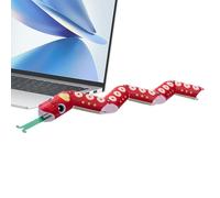 WJnflQN Jouet serpent articulé - Jouet serpent articulé - Année des animaux de serpent - Jouet serpent avec articulations vacillantes - Excellent cadeau de fête - Jouet à presser pour enfants et