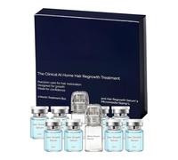 WJnflQN Kit de croissance des cheveux | 8 stimulateurs de cuir chevelu | Solution de renforcement des cheveux avec 2 appareils à micro-aiguilles pour femmes et hommes