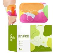 WJnflQN Lot de 5 paires de coussinets chauffants pour pieds, compresses chaudes, chauffe-pieds auto-chauffants - pour famille, amis, femmes, épouse, mère, grand-mère, collègues, partenaires