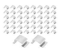 WJnflQN Lot de 50 clips pour vitres de serre - Supports en forme de G - Pour la croissance des - Arches d'extérieur, clôtures, orchidées, piments