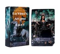 WJnflQN Lot de 78 cartes de tarot classiques - Avec instructions pour la méditation et les relations - Jouet d'interprétation de l'avenir