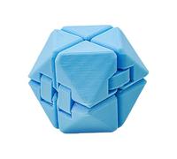 WJnflQN Magic Cube Puzzle - Cube de Vitesse Pliable 3D avec Fonction rotative, Jouet éducatif pour Les Voyages, la Maison, Les Jardins d', Les écoles