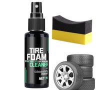 WJnflQN Nettoyant Pour Jantes Et Pneus | Spray Nettoyant Pour Jantes | Restaurateur Longue Durée Pour Entretien Lavage SUV Camion Voiture