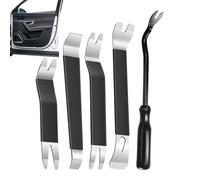 WJnflQN Outil De Levier Auto,Kit De Réparation Intérieur Robuste Sans Rayure 5 Pièces - Levier De Démontage Porte Fenêtre Tableau De Bord | Pour Déposer les Garnitures Intérieures Radio