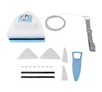 WJnflQN Outil de nettoyage magnétique pour vitres - Brosse magnétique réglable - Outil de nettoyage ménager - Brosse en verre en plein air - Nettoyant magnétique pour planeur