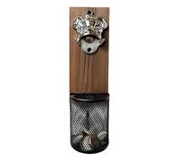 WJnflQN Ouvre-Bouteille Magnétique Pour Réfrigérateur,Ouvre-Bouteilles À Vin Avec Fixation - Accessoire De Cuisine Portable Et Polyvalent Cadeau Homme Pour Grand-Père Apéritif
