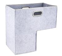 WJnflQN Panier d'escalier pliable pour escaliers, organiseur de rangement pour escaliers, panier de rangement en feutre pour jouets, livres et vêtements