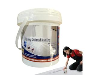 WJnflQN Peinture de sol en résine époxy pour béton, peinture époxy avec sable de quartz, imperméable, auto-nivelante, antidérapante, à base d'eau, pour intérieur/extérieur, terrasse, carrelage