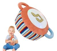 WJnflQN Peluches Chantantes | Peluche Sensorielle avec 16 Chansons - Forme Instrument de Musique Jouet en Peluche pour Enfant avec Éclairage et Mélodies - pour Filles Jeu Sommeil Maison Voyage