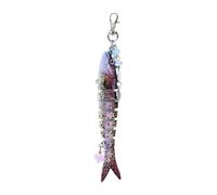 WJnflQN Pendentif de sac, porte-clés pour sac | Pendentif créatif en forme d'appât de pêche réaliste - Accessoire de sac à dos à la mode - Chaîne de clé d'appât de poisson pour anniversaire