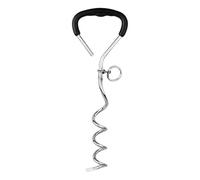 WJnflQN Piquet d'attache pour Chien | Piquet d'attache Pivotant pour Extérieur | Accessoire Portable et Ergonomique pour Tente, Fournitures Multifonctionnelles pour Animaux de Jardin Camping Plage