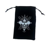 WJnflQN Pochette pour cartes de tarot, pochette à bijoux en flanelle avec cordons de serrage | Pochette portable pour cartes de tarot pour enfants et adultes, Nouveau P, Refer to description, Unisexe