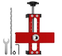 WJnflQN Poignée d'armoire Jig, couche de charnière de porte - Outil de positionnement de porte d'armoire réglable - d'aluminium - Outil électrique multifonction - Accessoires pour la fête des