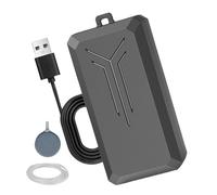 WJnflQN Pompe à air pour aquarium, pompe à air hydroponique | Petit aérateur silencieux avec accessoires, appareil à oxygène pour bassin hydroponique, réservoir d'eau sous-marin