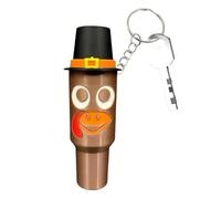 WJnflQN Porte-clés en forme de gobelet - Petit porte-clés pour Halloween - Porte-clés décoratif pour femmes, étudiants, voyage, rétroviseur, sac à main, sac à dos, portefeuille, bagages, Turquie