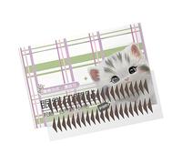 WJnflQN pour Eye-Liner | Bandelle Instantanée de Ligne d'Œil Adhésive,Outil Maquillage Anti-Traces pour Fêtes Mariages Vacances Shopping Voyage Rencontres