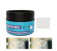 WJnflQN Réparatrice De Rayures Pour Lunettes, Nettoyant pour Verres Longue Durée Application Facile Élimination Poussière, Polisseur Anti-Rayures Lunettes De Soleil, Pour Verre, Métal, Solaires, Vitre