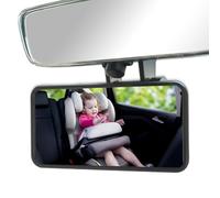 WJnflQN Rétroviseur de voiture pour observation de rétroviseur à ventouse - Rotation du miroir d'observation pour voiture - Accessoires d'intérieur pour berline, camion, petite voiture, camping-car