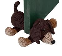 WJnflQN Stop Porte Mignon Animal - Stop-Porte Animaux Au Crochet Pour Sol | Cale Drôle Pour Déco Maison Intérieur Chambre École | Pour Plancher Et Porte