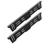 WJnflQN Suceur plat pour four, fentes latérales pour cuisinière - Résistant à la chaleur - Garde rétractable entre la cuisinière et le comptoir, kit de garniture protège contre les restes de