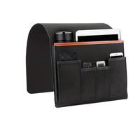 WJnflQN Support de télécommande, organisateur de fauteuil,Organisateur de canapé en feutre antidérapant | Sac de rangement multifonctionnel pour accoudoir de canapé, accessoires de canapé pour la