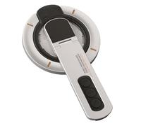 WJnflQN Support magnétique pour téléphone portable - Rotation à 360 degrés - Réglable - Double face - Solide - Pour voiture, salle de sport, bureau, mur, voyage, streaming