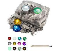 WJnflQN Trousse de fouille de Roche | Roches et Pierres précieuses pour Les | Le kit d'extraction de approfondit l'interaction Parent-Enfant, l'auto-pensée, la Concentration et la Relation pour Les