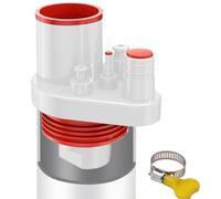 WJnflQN Tuyau d'évacuation, tuyau d'évier de cuisine, adaptateur de canal pour fosse septique, cave commerciale, siphon de sol