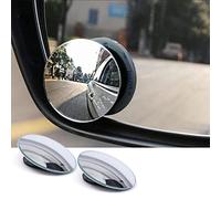 WJRQD Angle Mort Voiture,Miroir Retroviseur,Detecteur d Angle Mort Voiture,Retroviseur Angle Mort,Miroir D'angle Mort pour Voiture,Rétroviseur D'angle Mort,Rotation à 360° Réglable-2 Pièces